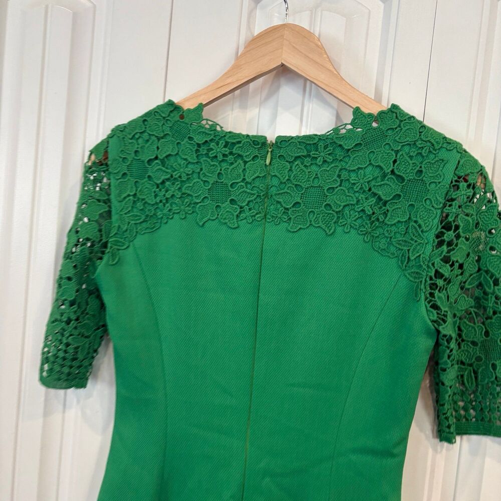 Antonio Melani Green Lace‎ Dress Size 0 - Picture 6 of 8